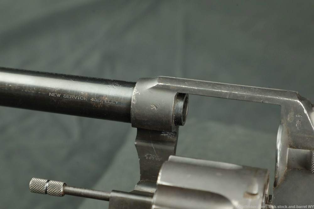Colt British Empire New Service .455 Eley Double Action Revolver, 1915 C&R-img-22