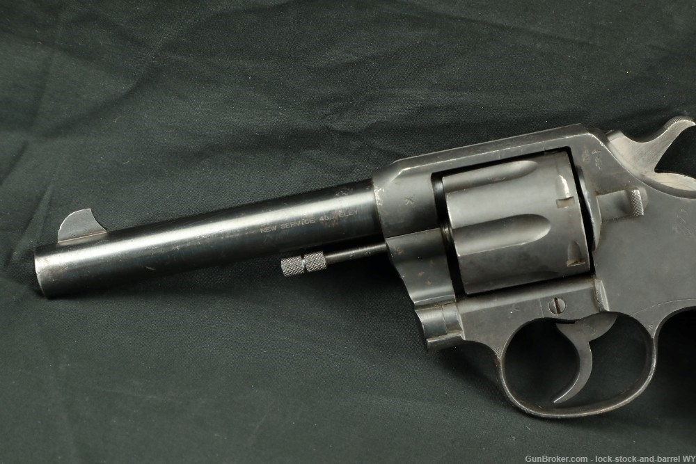 Colt British Empire New Service .455 Eley Double Action Revolver, 1915 C&R-img-6