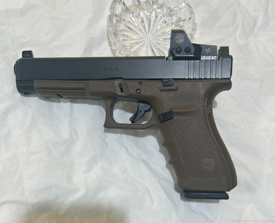 Glock G41 Gen4 .45 ACP, With Sig Sauer Romeo1 6 MOA Red Dot-img-6