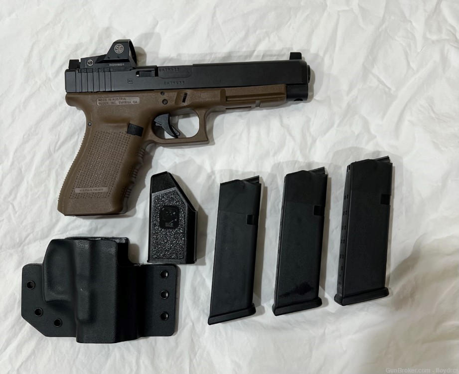 Glock G41 Gen4 .45 ACP, With Sig Sauer Romeo1 6 MOA Red Dot-img-3