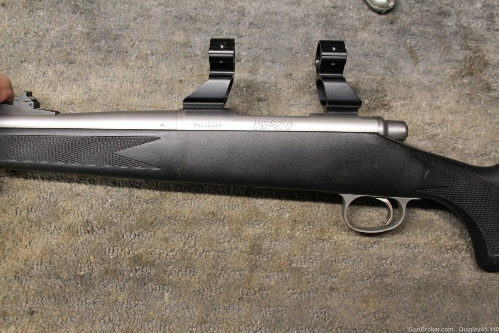 Remington 700 ML Muzzleloader 50 Cal Stainless -img-7