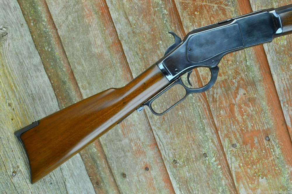 ANTIQUE Winchester Model 1873 Rifle -  *RARE .22 SHORT*-img-2