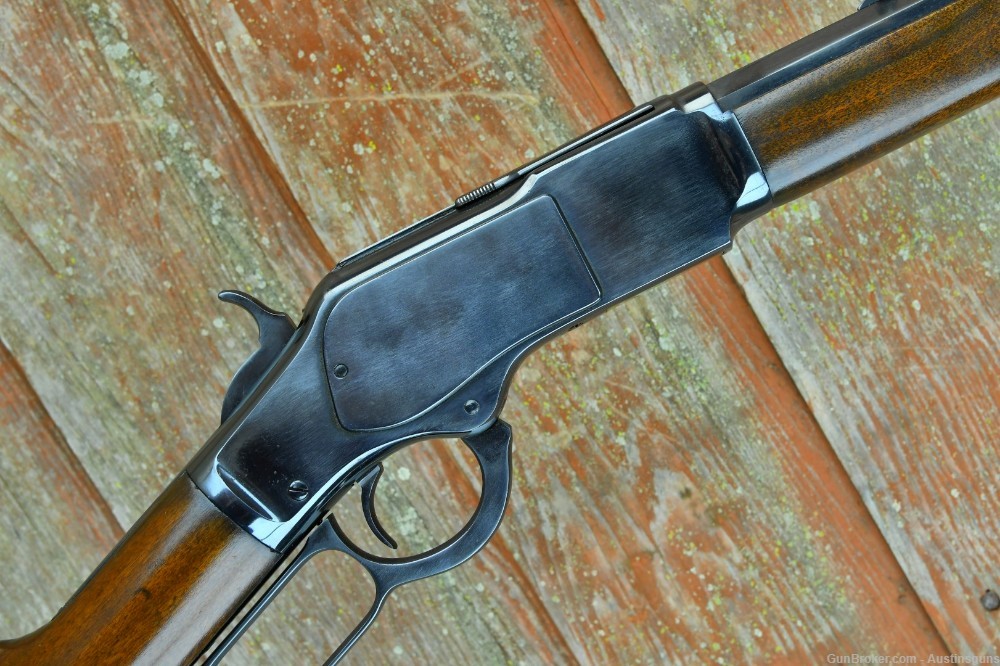 ANTIQUE Winchester Model 1873 Rifle -  *RARE .22 SHORT*-img-4