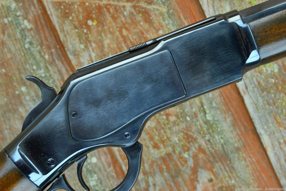 ANTIQUE Winchester Model 1873 Rifle -  *RARE .22 SHORT*-img-5