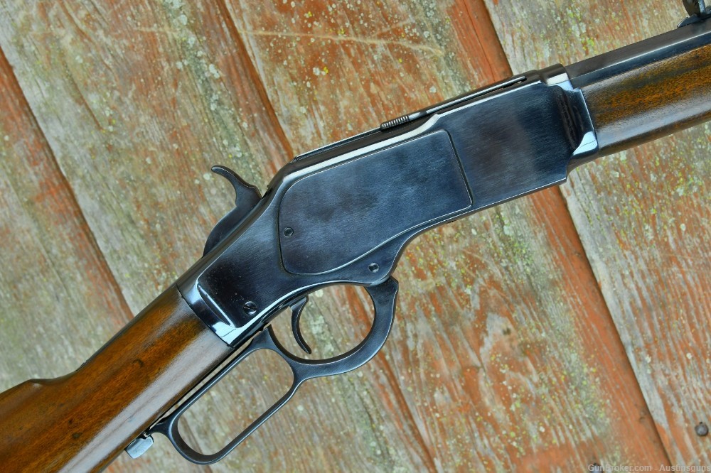 ANTIQUE Winchester Model 1873 Rifle -  *RARE .22 SHORT*-img-0