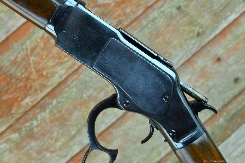 ANTIQUE Winchester Model 1873 Rifle -  *RARE .22 SHORT*-img-51