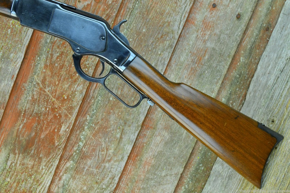 ANTIQUE Winchester Model 1873 Rifle -  *RARE .22 SHORT*-img-13