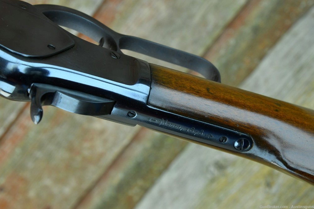 ANTIQUE Winchester Model 1873 Rifle -  *RARE .22 SHORT*-img-60