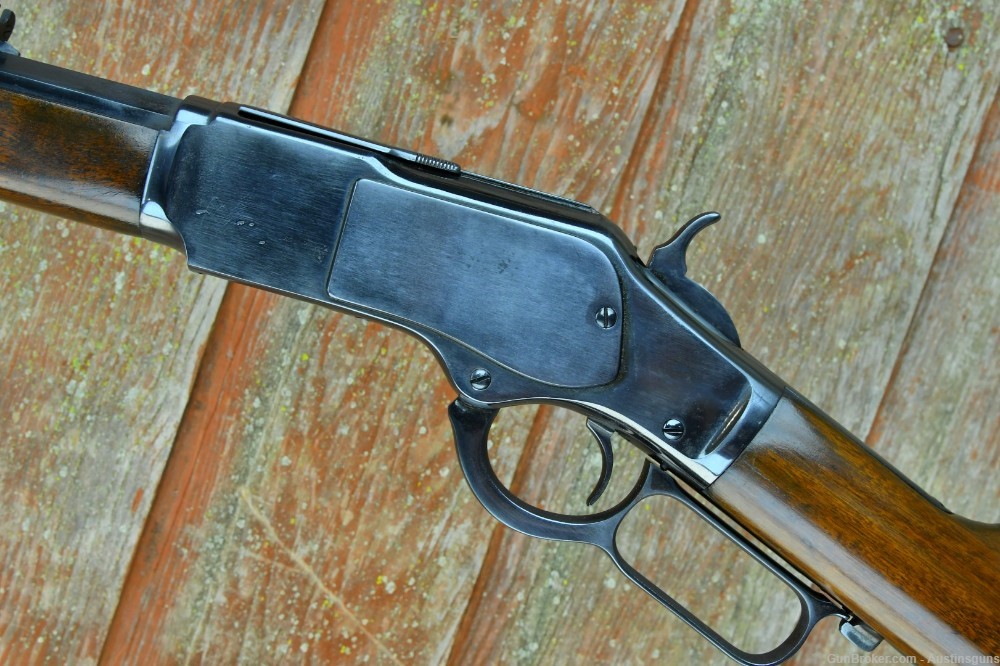 ANTIQUE Winchester Model 1873 Rifle -  *RARE .22 SHORT*-img-15
