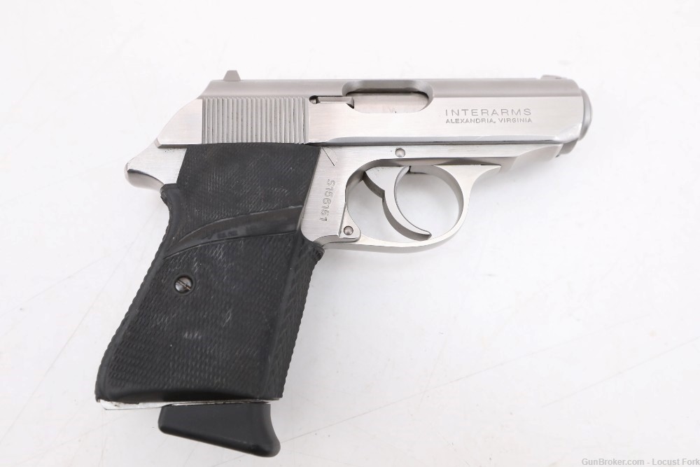 Walther PPK/S 380 ACP 3.25" Stainless Interarms Made in USA NICE! NoReserve-img-2
