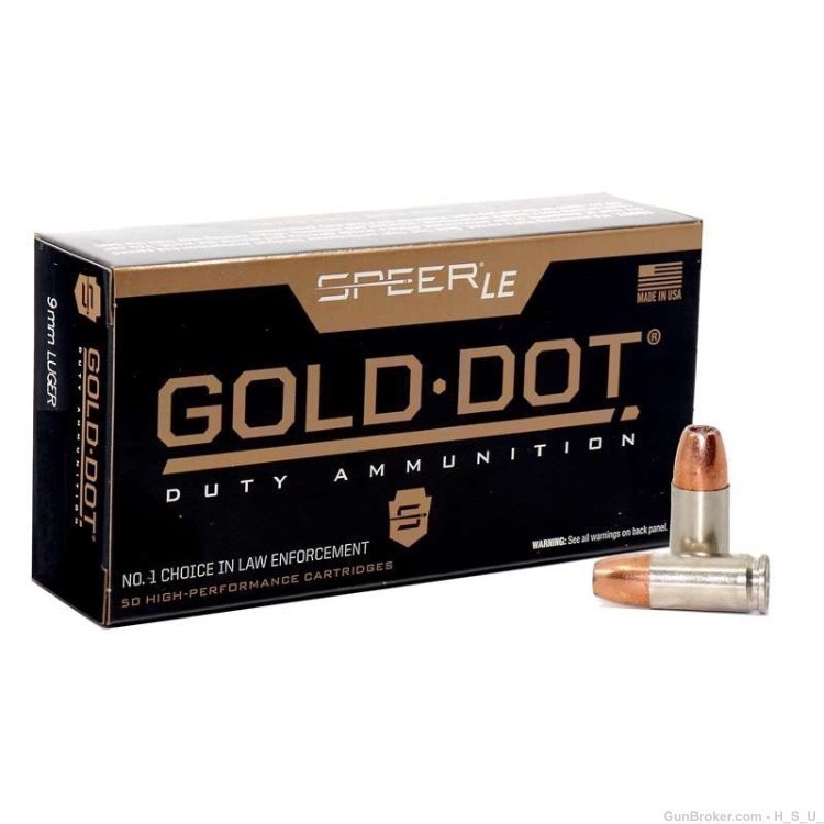 250 RDS Speer Gold Dot LE 9mm JHP 124 grain 9-img-0