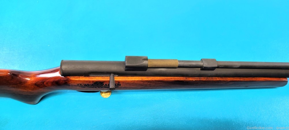 Rare Yewha Model B3 Dynamite Air Rifle Korea .25 Cal. + Provenance -img-14