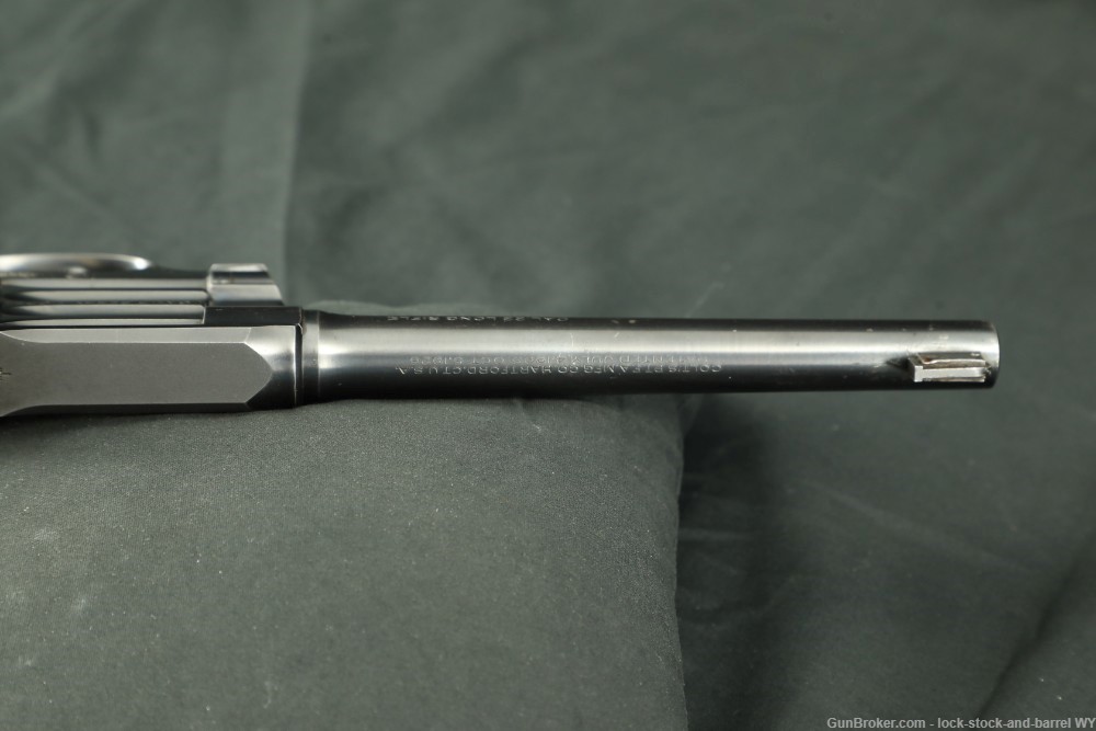 Engraved Colt Camp Perry Model 8" .22 LR Single Shot Target Pistol 1937 C&R-img-10