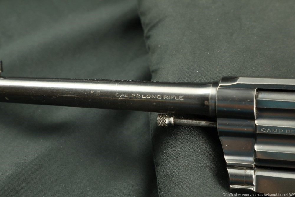 Engraved Colt Camp Perry Model 8" .22 LR Single Shot Target Pistol 1937 C&R-img-22