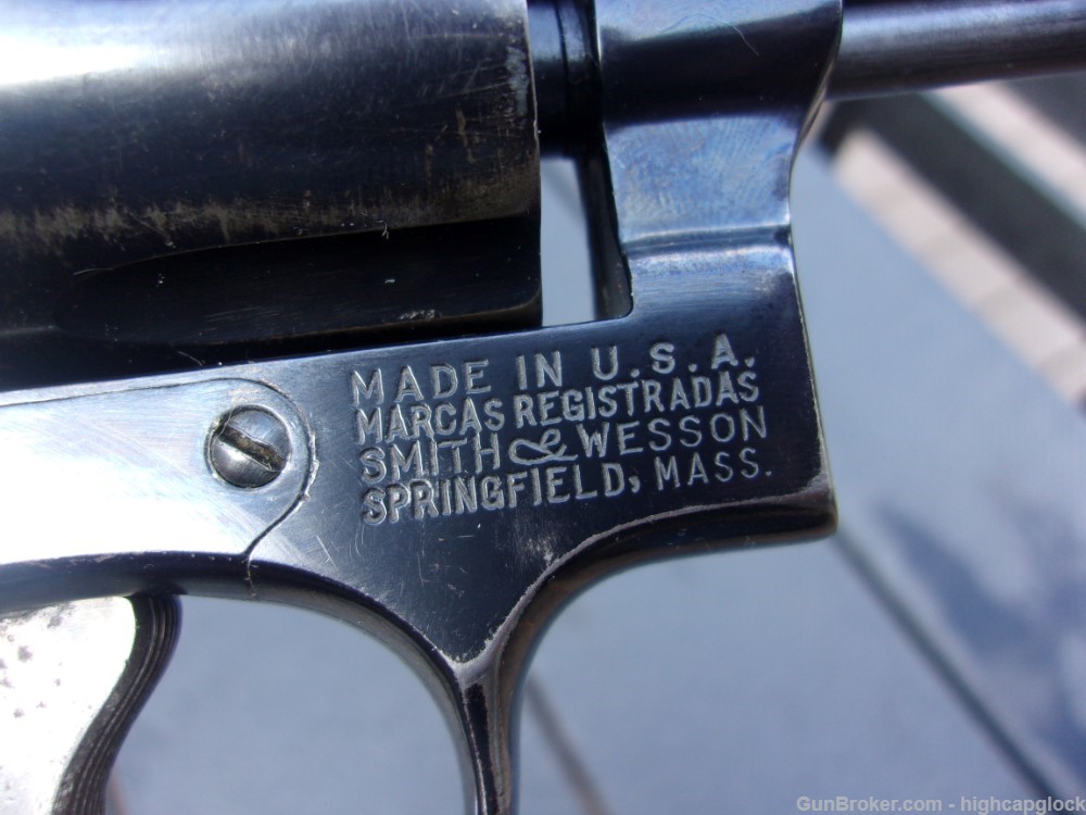 S&W Smith & Wesson 10 .38 Spcl 4" Revolver Older Pre Lock HVY BRL $1START-img-10