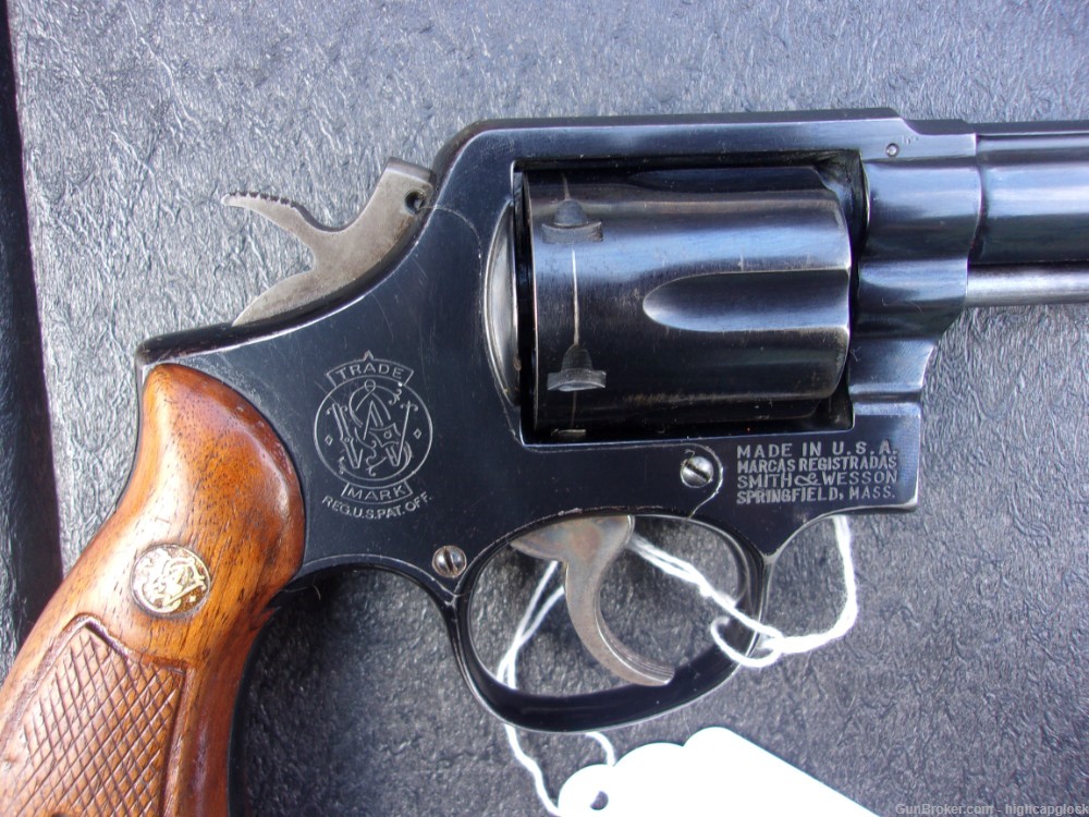 S&W Smith & Wesson 10 .38 Spcl 4" Revolver Older Pre Lock HVY BRL $1START-img-3