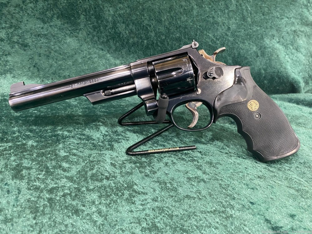 Smith & Wesson 25-2 6" barrel case hardend hamer/trigger 45acp-img-0