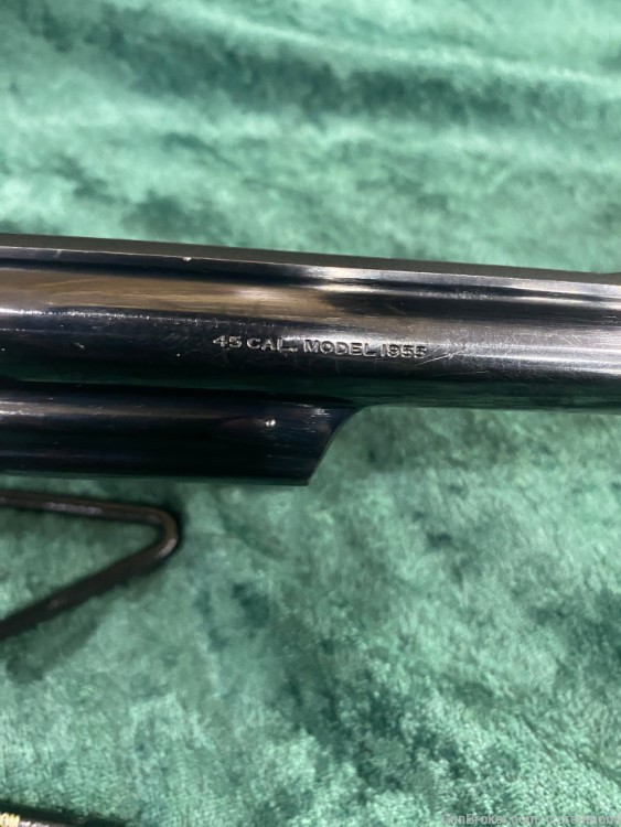 Smith & Wesson 25-2 6" barrel case hardend hamer/trigger 45acp-img-13