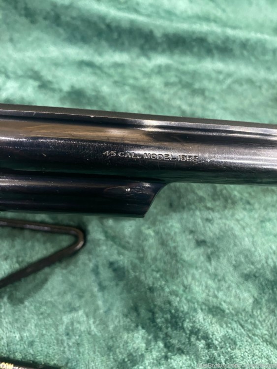Smith & Wesson 25-2 6" barrel case hardend hamer/trigger 45acp-img-14