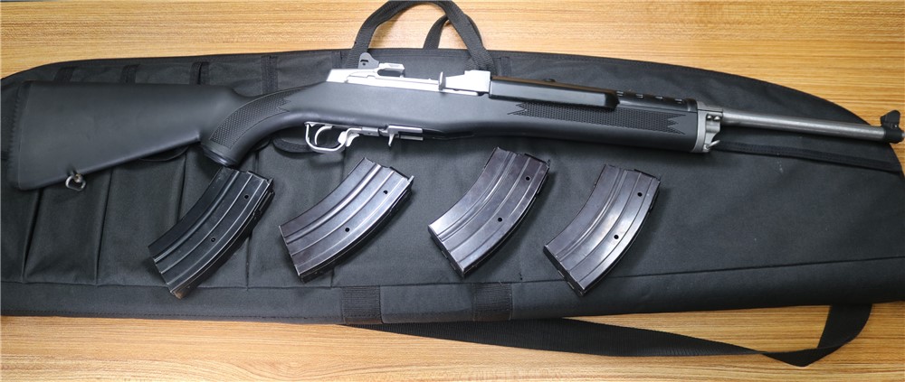 Ruger Ranch Rifle 7.62x39 18" Barrel Soft Case 4 Mags 20 Rounds-img-0