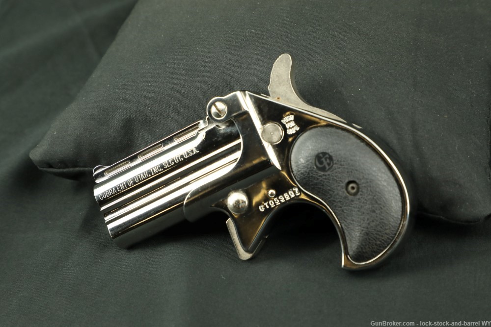 Cobra CB38 38 Special 2.75” Double Barrel Pistol Tip-Up Derringer-img-2