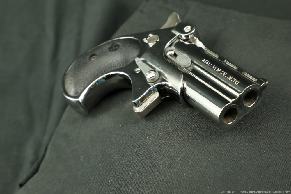 Cobra CB38 38 Special 2.75” Double Barrel Pistol Tip-Up Derringer-img-5