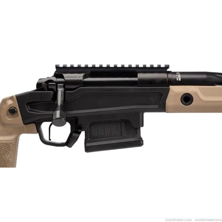 Stag Arms Pursuit - 22" Fluted & Threaded Barrel (6.5 PRC) - Black/Tan-img-2