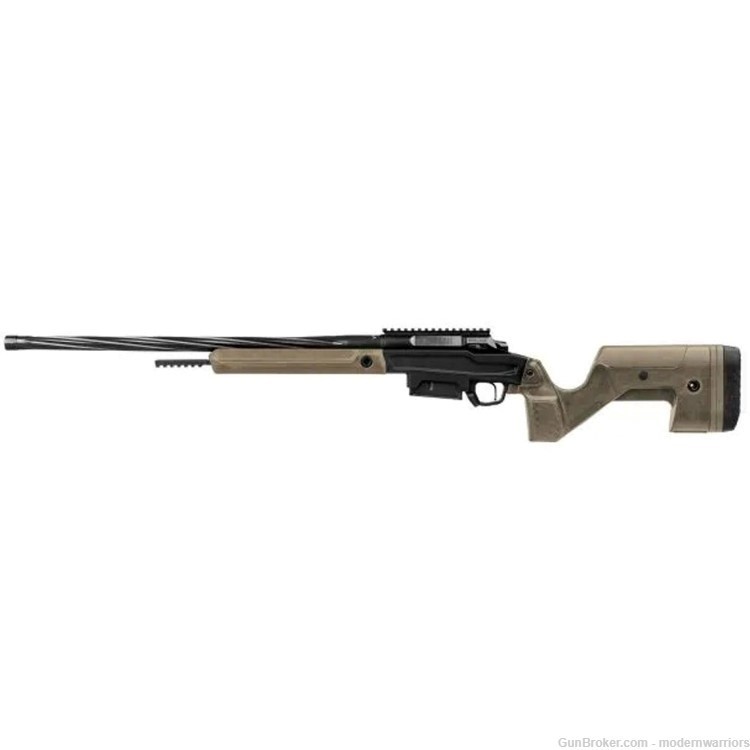 Stag Arms Pursuit - 22" Fluted & Threaded Barrel (6.5 PRC) - Black/Tan-img-1