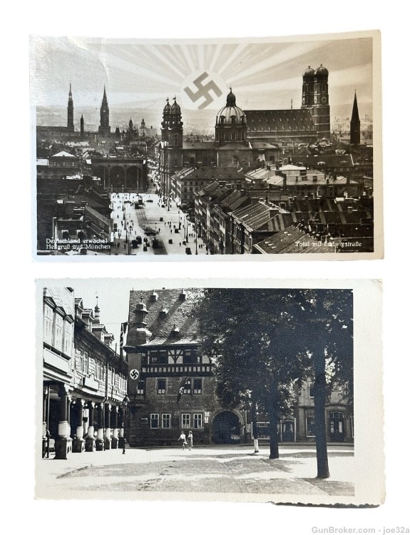 WW2 German Knights Cross SA Photo Postcard stamp letter WWII feldpost RAD-img-6