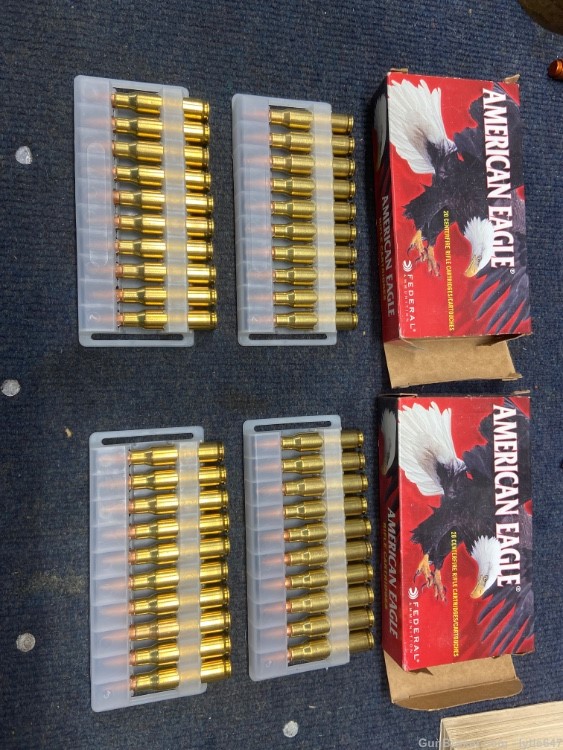 308 Win rifle ammo American eagle 40 rounds-img-1