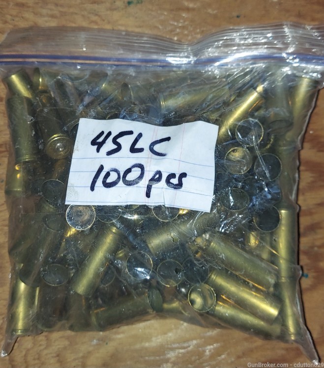 .45 Long Colt brass 100 pieces Starline & Winchester-img-0