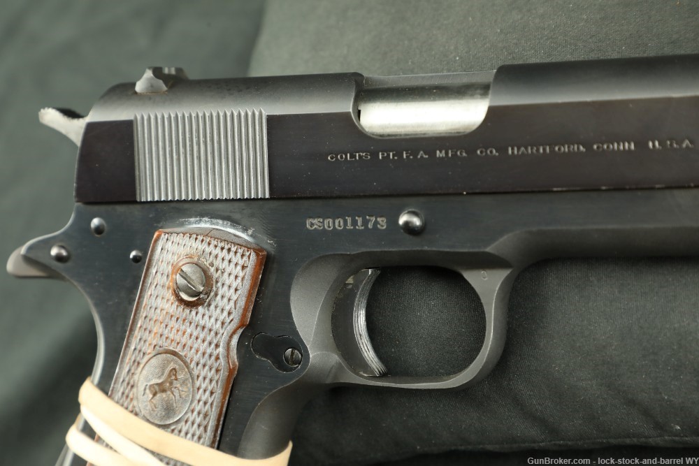 CS-Series Colt Super .38 Automatic 5" 1911 Semi-Auto Pistol, 1969 C&R Rare-img-18