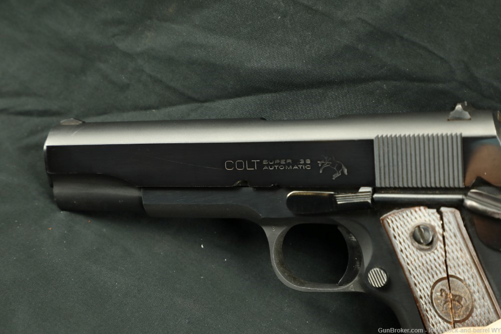 CS-Series Colt Super .38 Automatic 5" 1911 Semi-Auto Pistol, 1969 C&R Rare-img-8