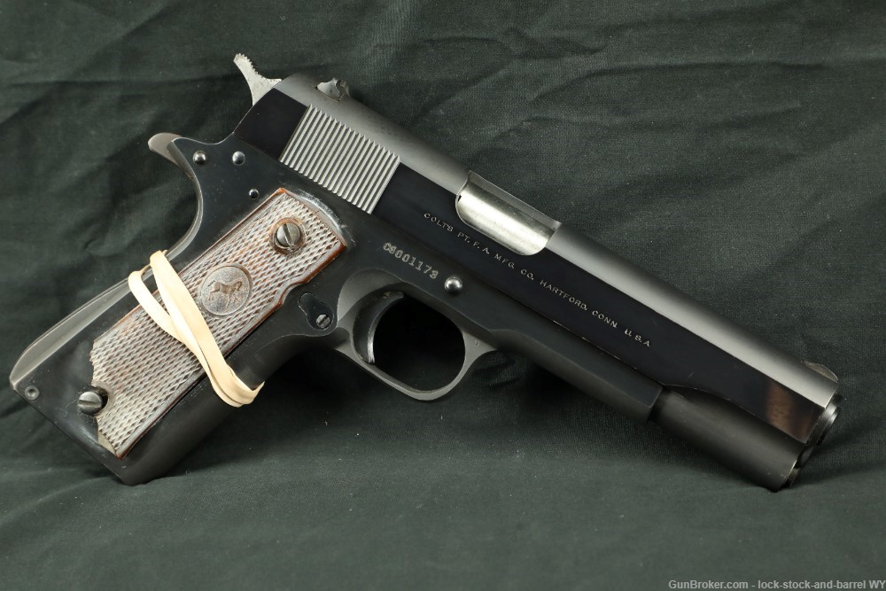 CS-Series Colt Super .38 Automatic 5" 1911 Semi-Auto Pistol, 1969 C&R Rare-img-4