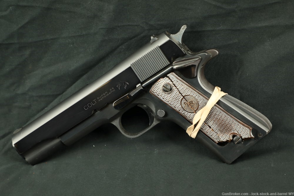 CS-Series Colt Super .38 Automatic 5" 1911 Semi-Auto Pistol, 1969 C&R Rare-img-7