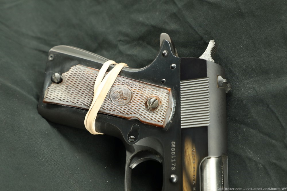 CS-Series Colt Super .38 Automatic 5" 1911 Semi-Auto Pistol, 1969 C&R Rare-img-5