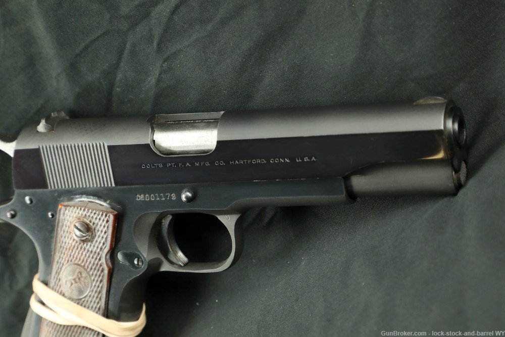 CS-Series Colt Super .38 Automatic 5" 1911 Semi-Auto Pistol, 1969 C&R Rare-img-6