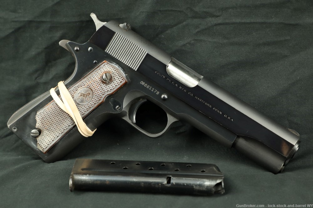 CS-Series Colt Super .38 Automatic 5" 1911 Semi-Auto Pistol, 1969 C&R Rare-img-2