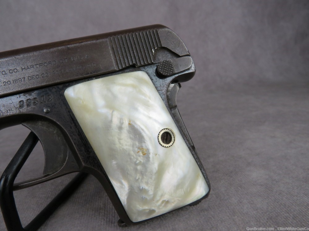 Colt 1908 Hammerless Vest Pocket in 25ACP! Fair Condition! Penny Bid! NR!-img-2