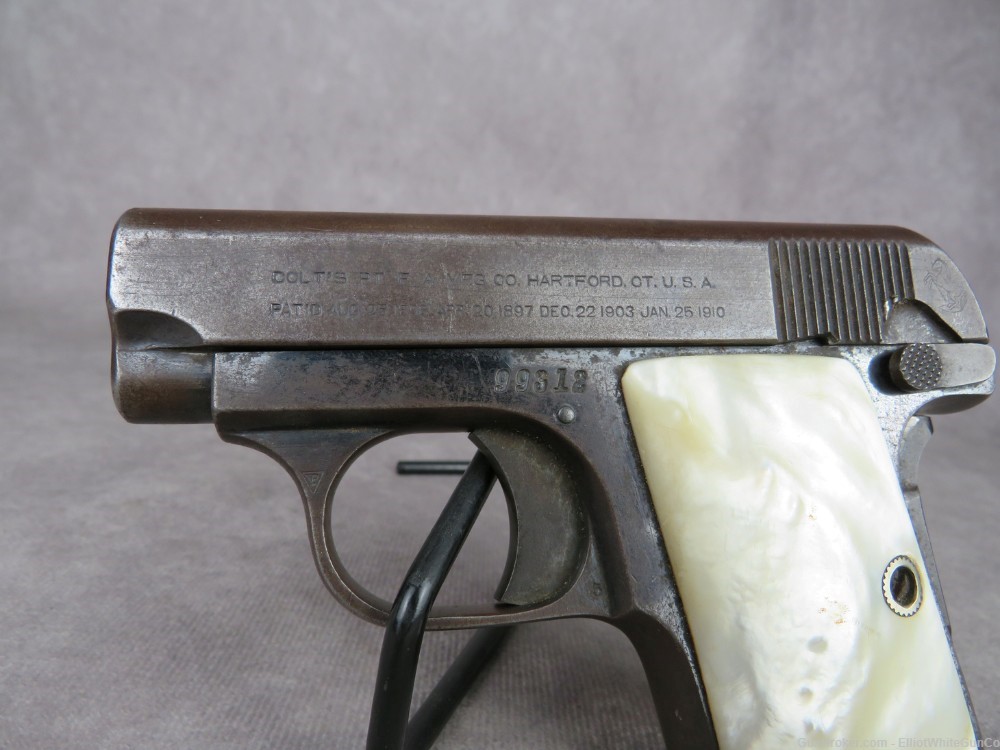 Colt 1908 Hammerless Vest Pocket in 25ACP! Fair Condition! Penny Bid! NR!-img-1