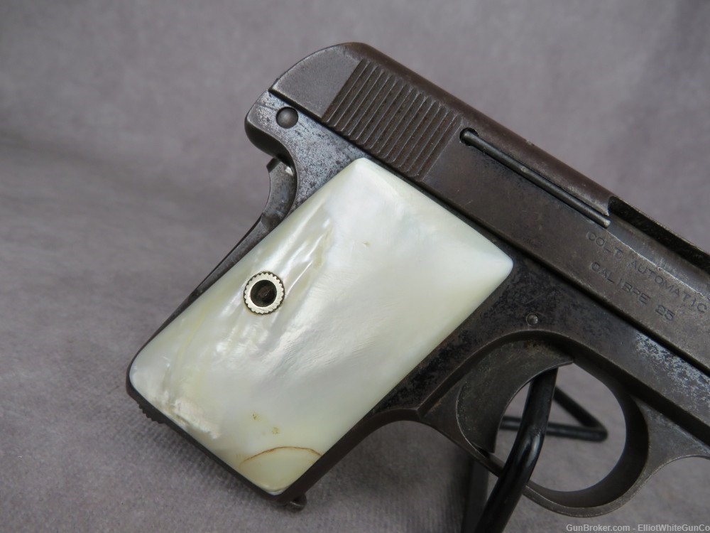 Colt 1908 Hammerless Vest Pocket in 25ACP! Fair Condition! Penny Bid! NR!-img-4