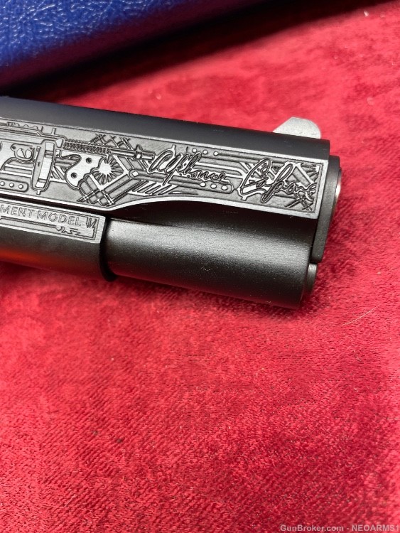 NIB Colt. 1911. .45acp Unique Engraved (Al Capone Mobster) collector!-img-2