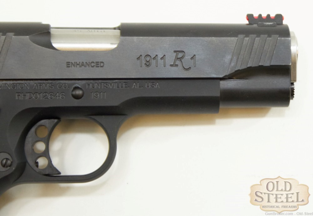 Remington 1911 R1 Enhanced 45 ACP Commander Size Tactical Pistol-img-7