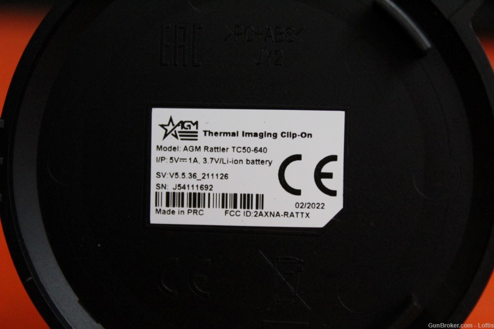 AGM Rattler TC50-640 Thermal Imaging USED! Free Layaway!-img-5
