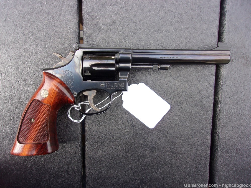 S&W Smith & Wesson 14 .38 Spcl 6" Revolver Model 14-4 PRE LOCK GUN $1START-img-29