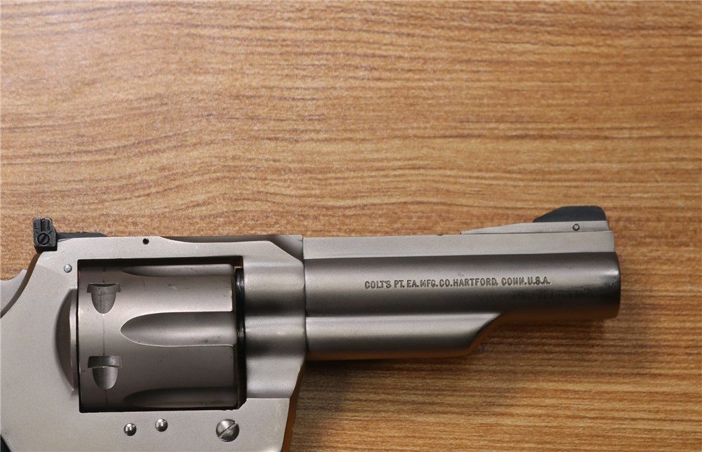 Colt Trooper MK III .357 Mag 4" Barrel NB E-Nickel Made in 1981 6-Shot-img-3
