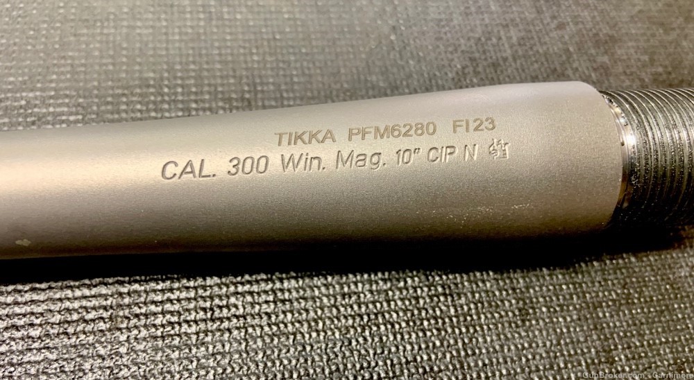 Tikka 300 Win Mag Factory stainless Barrel NEW-img-1