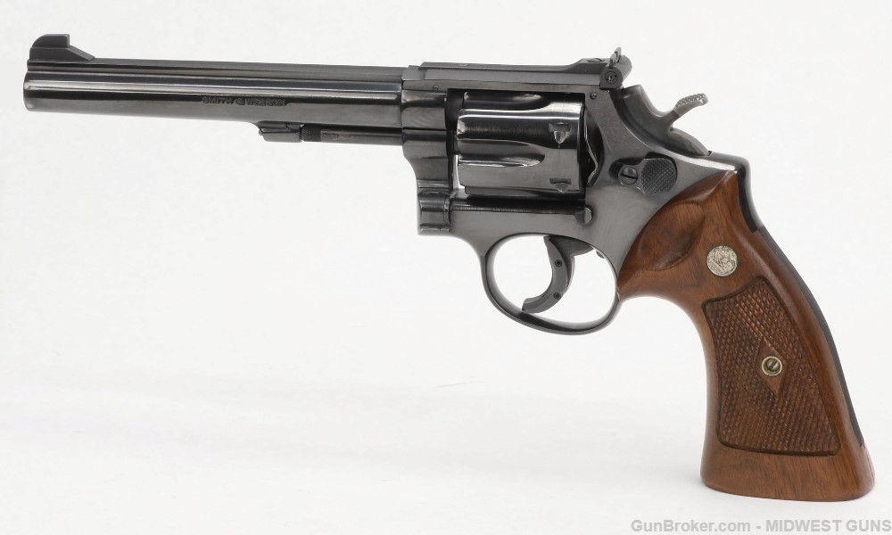 Smith & Wesson Model 17 No Dash .22 LR  Revolver 1959-img-2