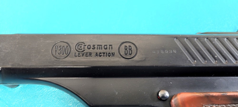 Vintage Crosman V300 in Box Paperwork BB Pistol Dealer Item + Provenance-img-14