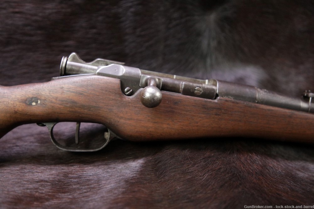 French MAS MLE 1892 Berthier Carbine 8mm Lebel Bolt Action Rifle Antique-img-4